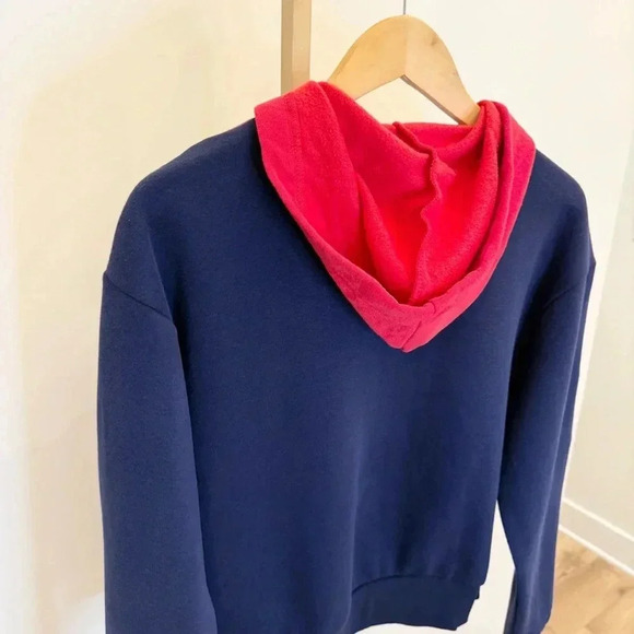 C’Est Toi Kids Unisex Colorblock Hoodie Pullover Multicolor Size M Casual - Picture 7 of 10